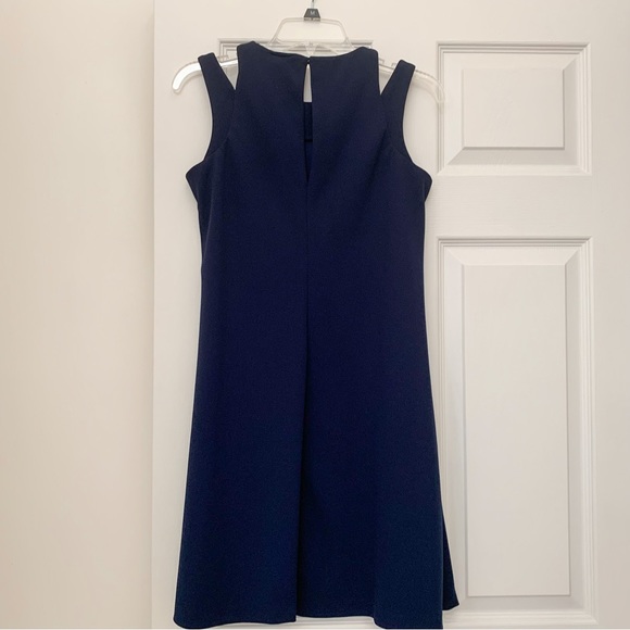 NEW Just Taylor Strappy Sleeveless Navy Dress - Picture 4 of 10
